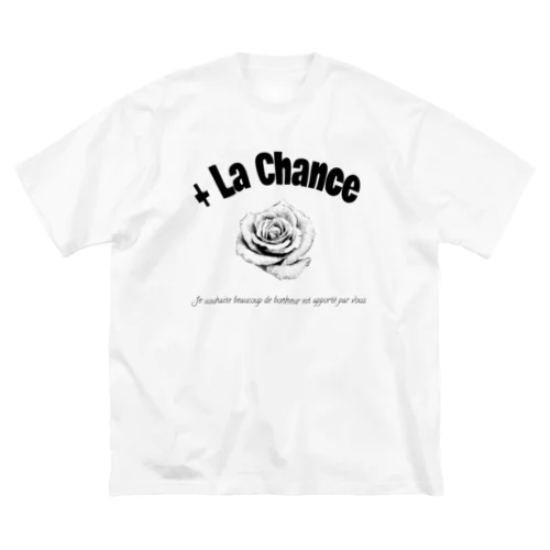 + La Chance ビッグシルエットTシャツ