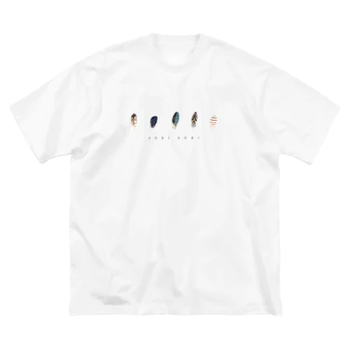 NO BIRD NO LIFE ビッグシルエットTシャツ