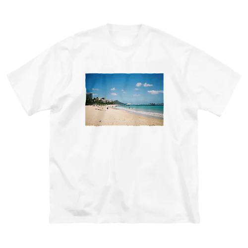 ビーチフォトアイテム ビッグシルエットTシャツ