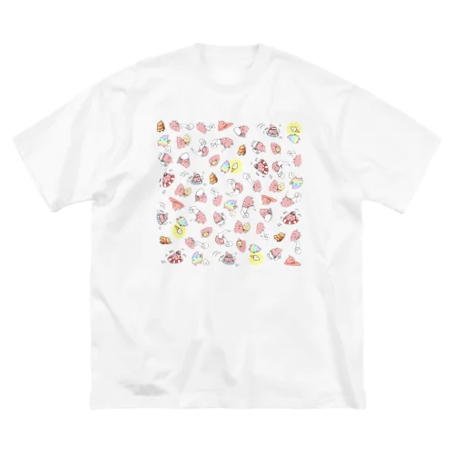 UNCHIKUN（尽くし） ビッグシルエットTシャツ