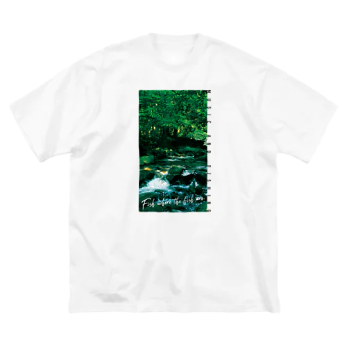 Fishing Spot T shirts Trout ビッグシルエットTシャツ