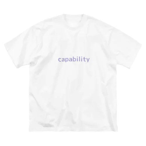 capability ビッグシルエットTシャツ