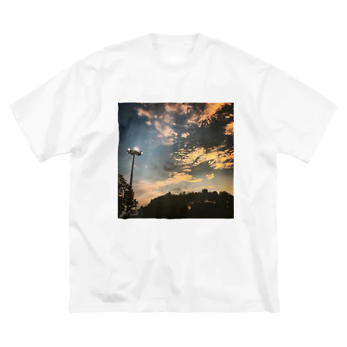 夕景.ver1 ビッグシルエットTシャツ