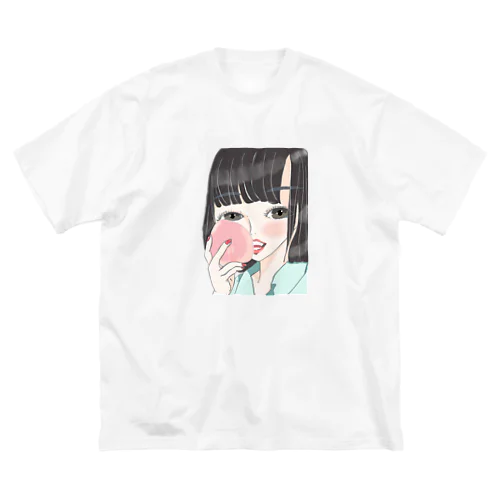 もも丸かじり ビッグシルエットTシャツ