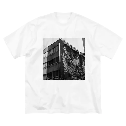 名古屋の街角　 ビッグシルエットTシャツ