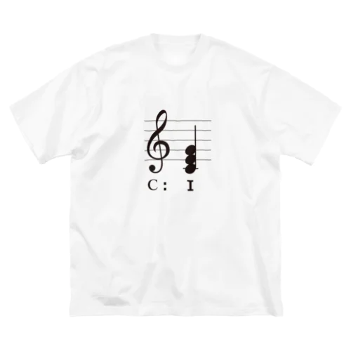 ドミソの和音 ビッグシルエットTシャツ