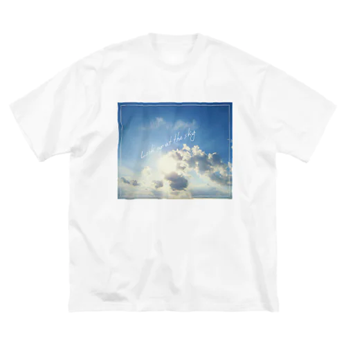 きょうの空「青空」　Filter① ビッグシルエットTシャツ