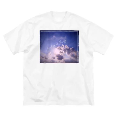 きょうのそら「青空」　Filter② Big T-Shirt