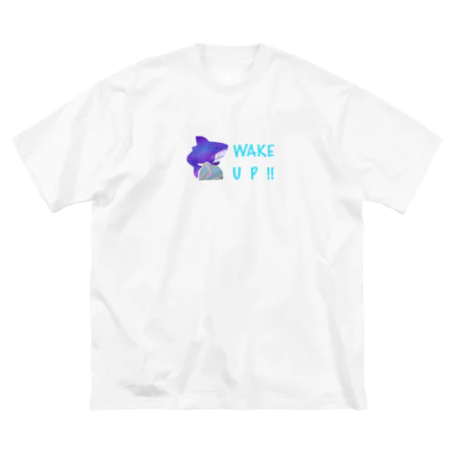 ハリガネ☀️WAKE UP !! ビッグシルエットTシャツ