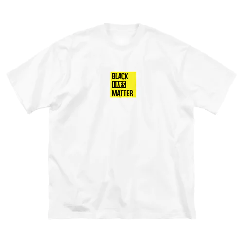 blacklivesmatter ビッグシルエットTシャツ