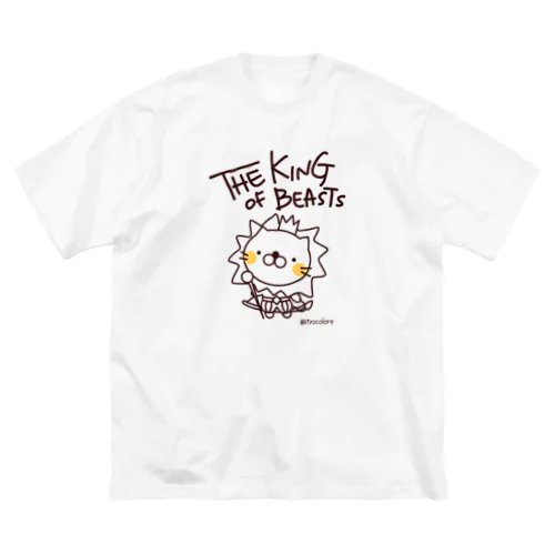 百獣の王ライオンくん ビッグシルエットTシャツ