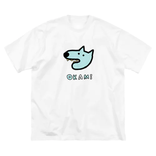 オオカミ🐺 ビッグシルエットTシャツ