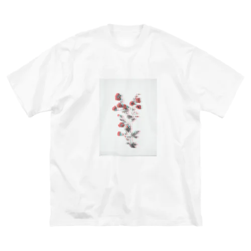 お花図鑑３ ビッグシルエットTシャツ