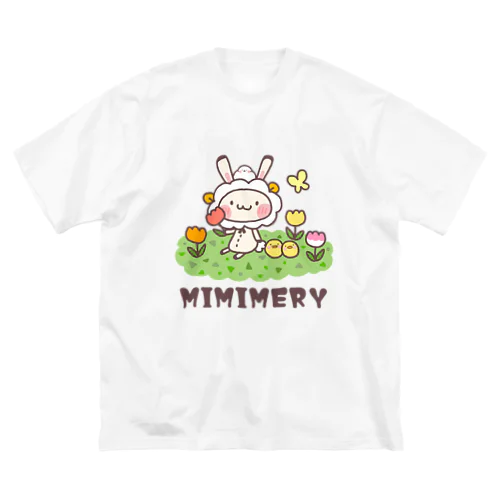 ミミメリーとチューリップ ビッグシルエットTシャツ