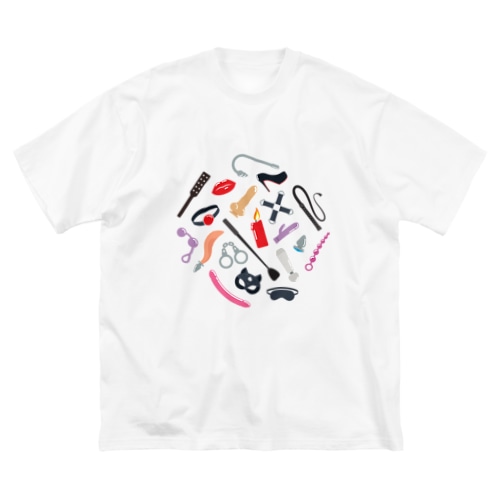 BDSM Icons (Color 01) Big T-Shirt