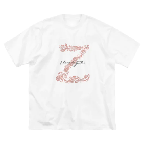 Z_ハナミズキフォント ビッグシルエットTシャツ