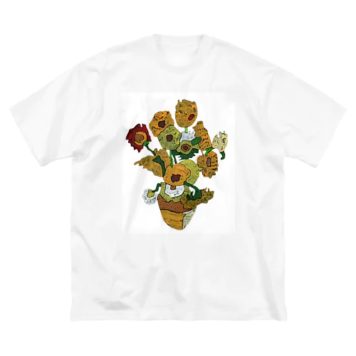 ひまわりTシャツ Big T-Shirt
