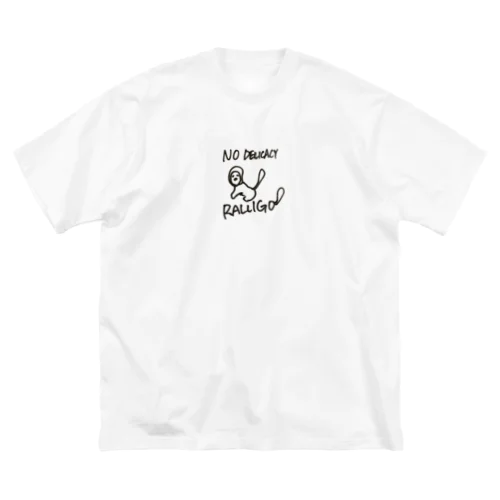 新デリバグらりご ビッグシルエットTシャツ