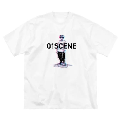 01SCENE-002 ビッグシルエットTシャツ