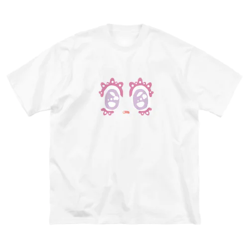 キラキラオメメチャン ビッグシルエットTシャツ