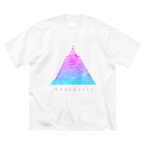 Aesthetic ビッグシルエットTシャツ