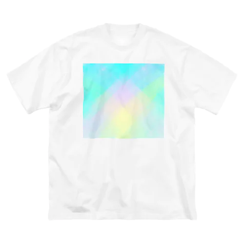 rainbow ビッグシルエットTシャツ