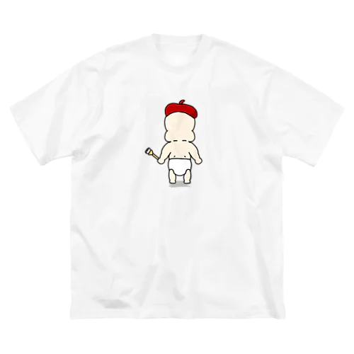 赤ちゃん画伯 ビッグシルエットTシャツ