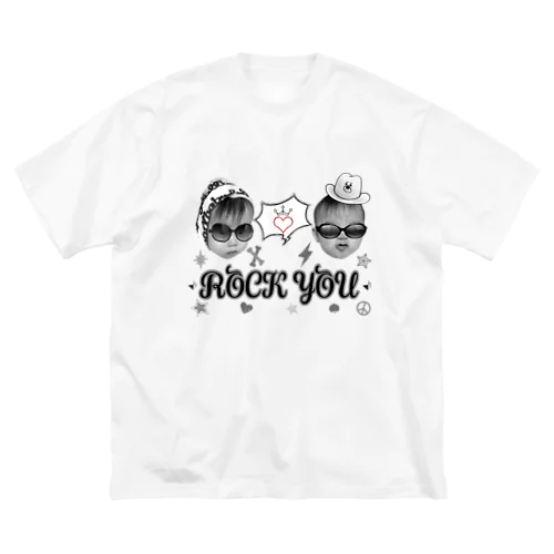 ROCKYOU3 ビッグシルエットTシャツ