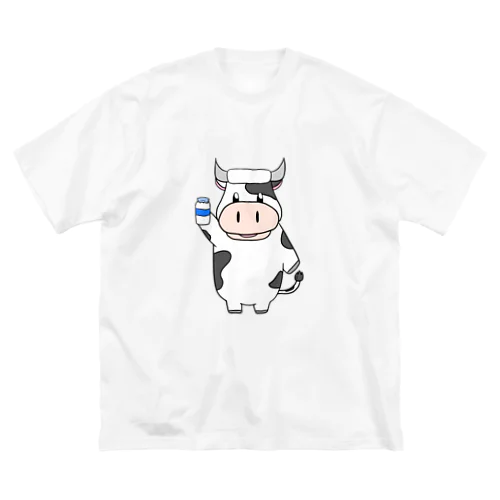 ミルク飲もう！ ビッグシルエットTシャツ