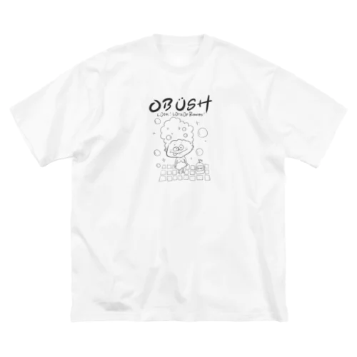 Bubble Baby🧼黒 ビッグシルエットTシャツ