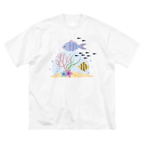 海の生き物 Big T-Shirt