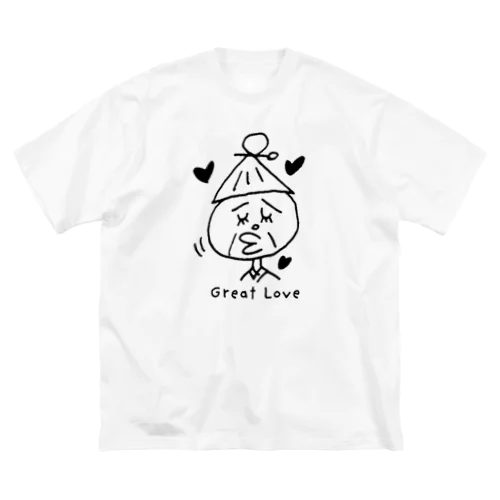 GREAT LOVE ビッグシルエットTシャツ