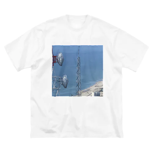 電波 ビッグシルエットTシャツ