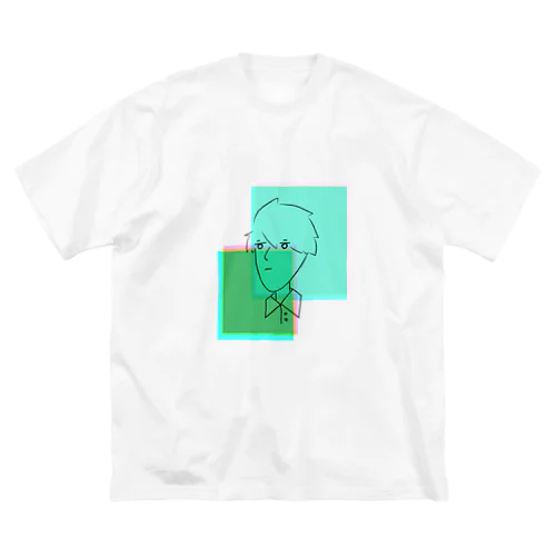 現実逃避くん ビッグシルエットTシャツ