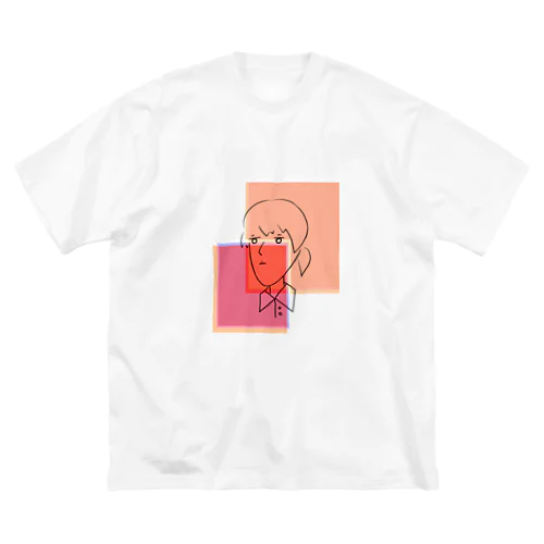 現実逃避ちゃん ビッグシルエットTシャツ