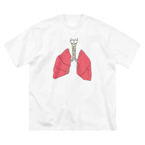 肺　内臓　lung　NO.20 Big T-Shirt