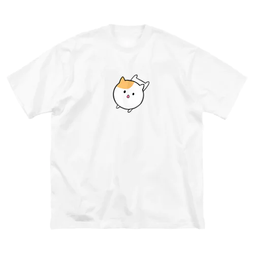 ダラダラする猫 ビッグシルエットTシャツ