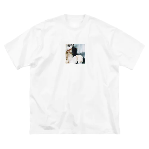 ゆうわくするぬこ(ましかく) Big T-Shirt