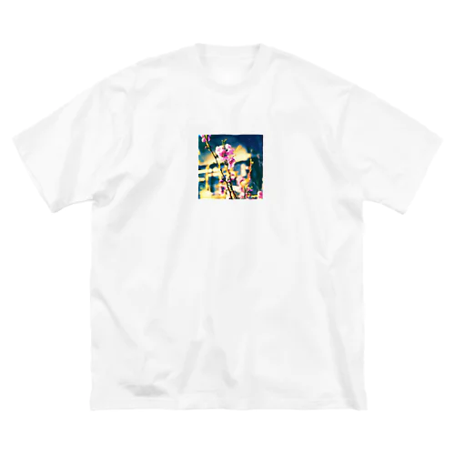 スプリングピンク ビッグシルエットTシャツ