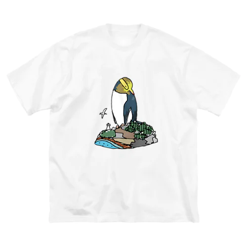 キガシラペンギン ビッグシルエットTシャツ