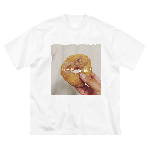 ハッピードーナツ🍩 ビッグシルエットTシャツ