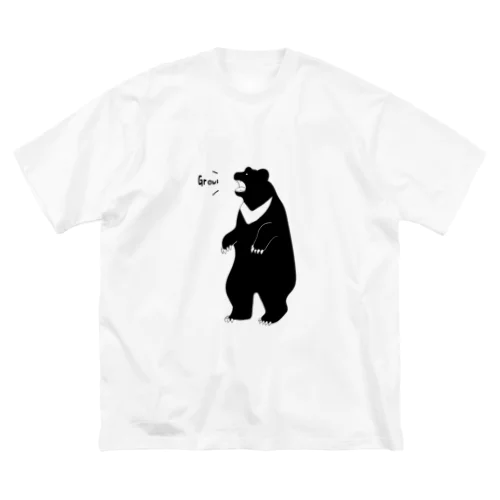 Bear Growling  Big T-Shirt