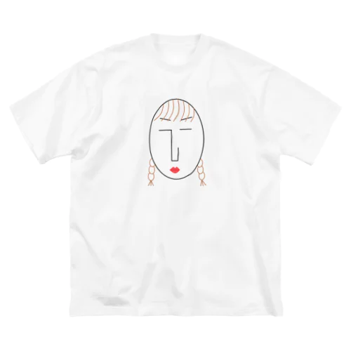 the face様 （顔） ビッグシルエットTシャツ