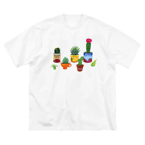 植物いろいろ ビッグシルエットTシャツ