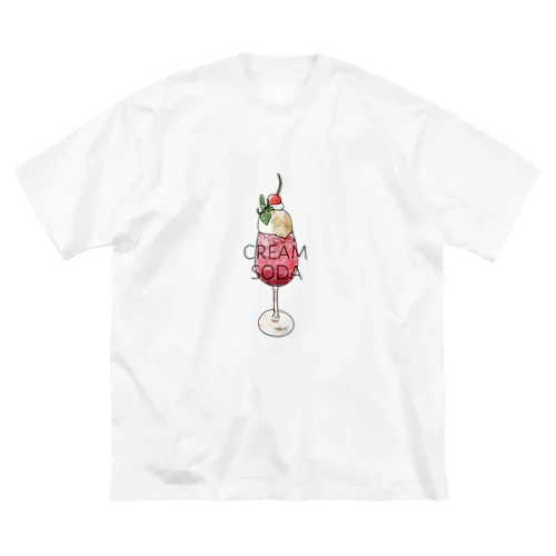 クリームソーダ ビッグシルエットTシャツ