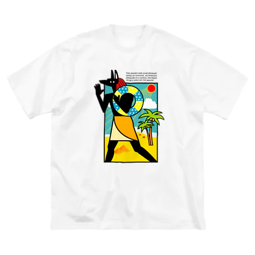 夏のアヌビス神 in the beach Big T-Shirt