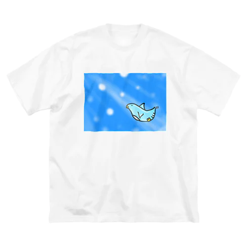 泳ぐ、ぺんぎんくん Big T-Shirt