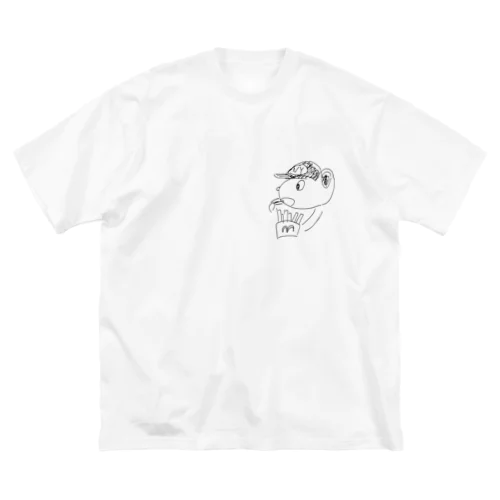 ポテトくんビッグシルエットT ビッグシルエットTシャツ