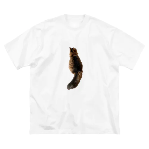 lonely cat ビッグシルエットTシャツ