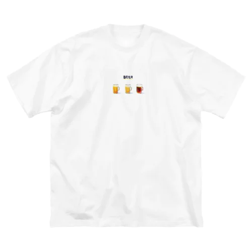 三連BEER ビッグシルエットTシャツ